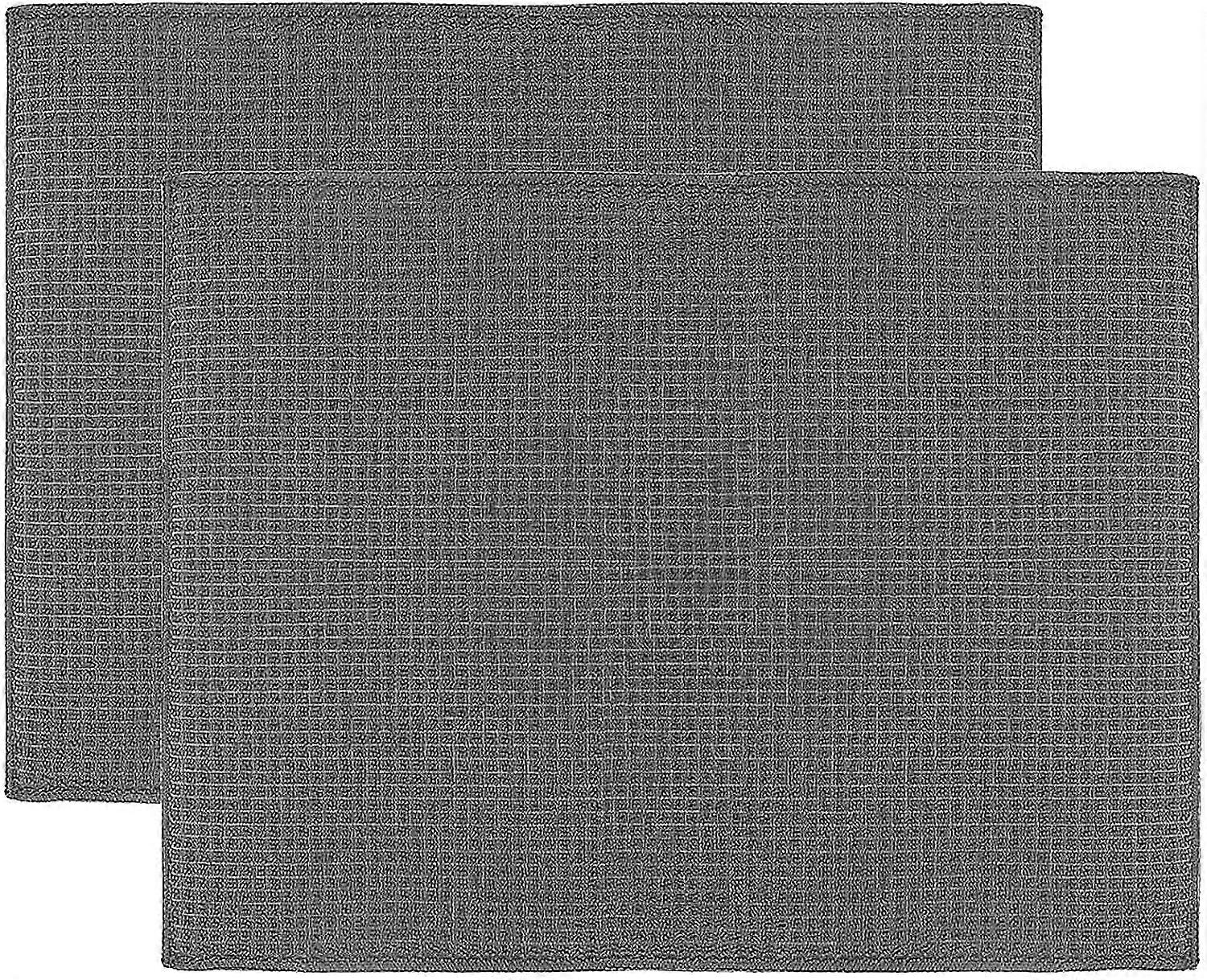 Drying mat, microfiber, quick-drying, 2 pieces dish draining mat