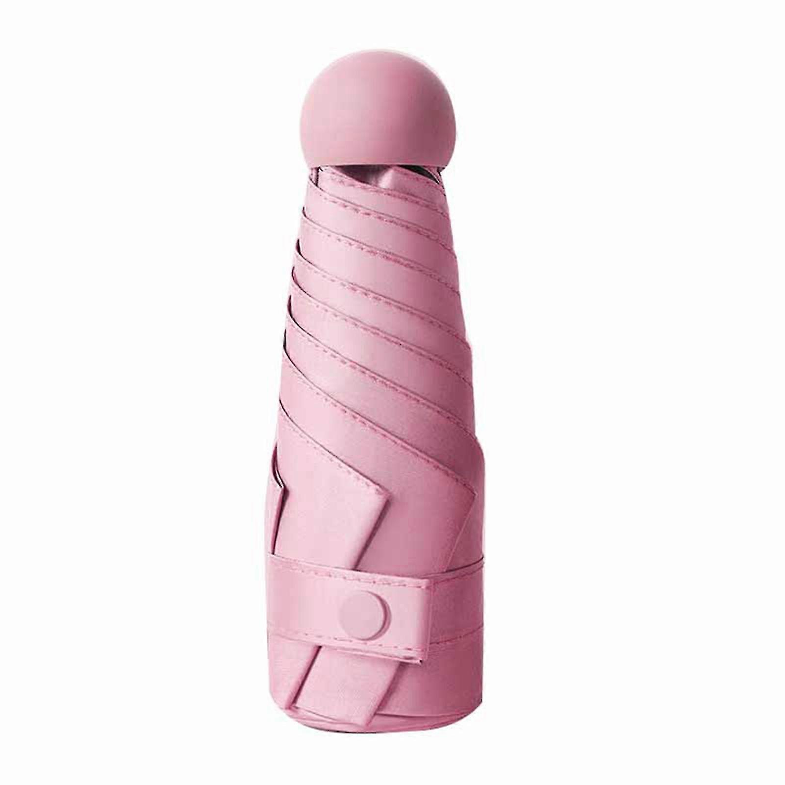 UV-Protective Compact Folding Umbrella