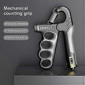Adjustable Hand Grip Strengthener for Men & Women, 5-100KG Mechanical Forearm Exerciser, Fitness Equipment for Power Training