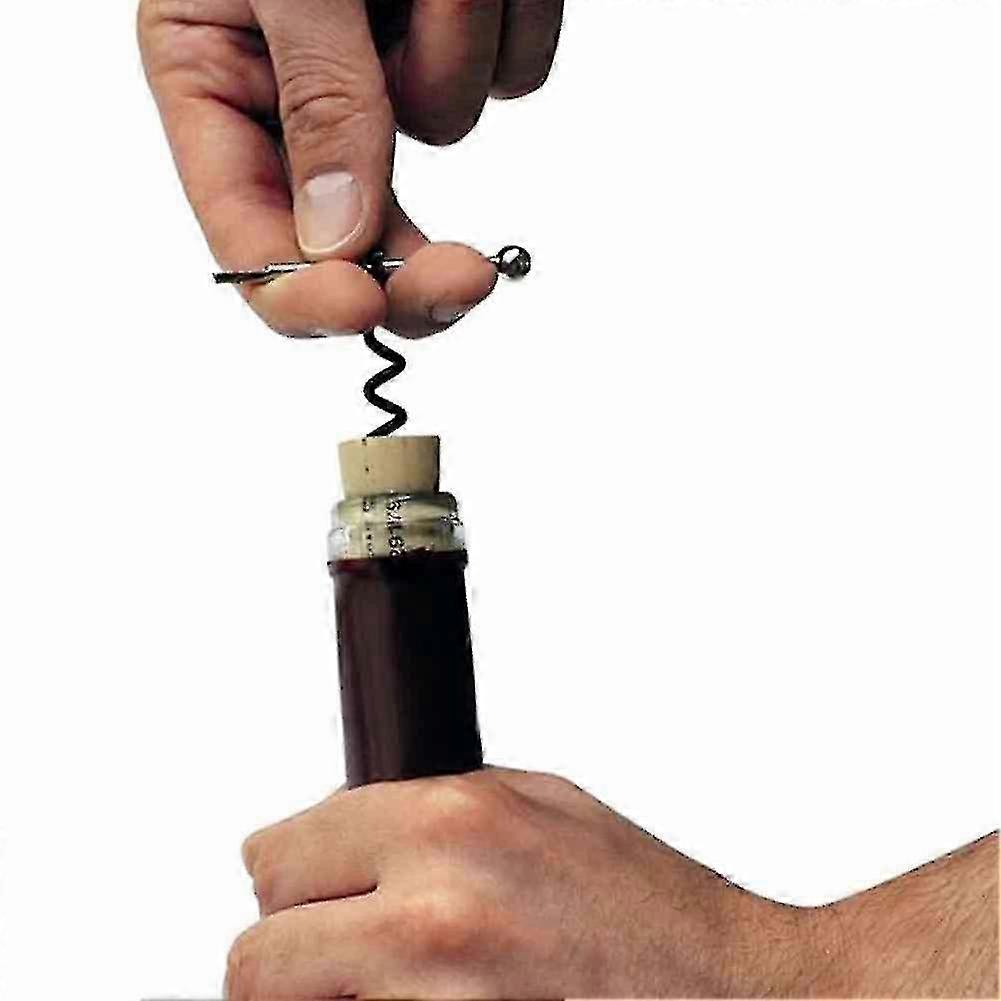Lightweight Outdoor Corkscrew Keyring Tool