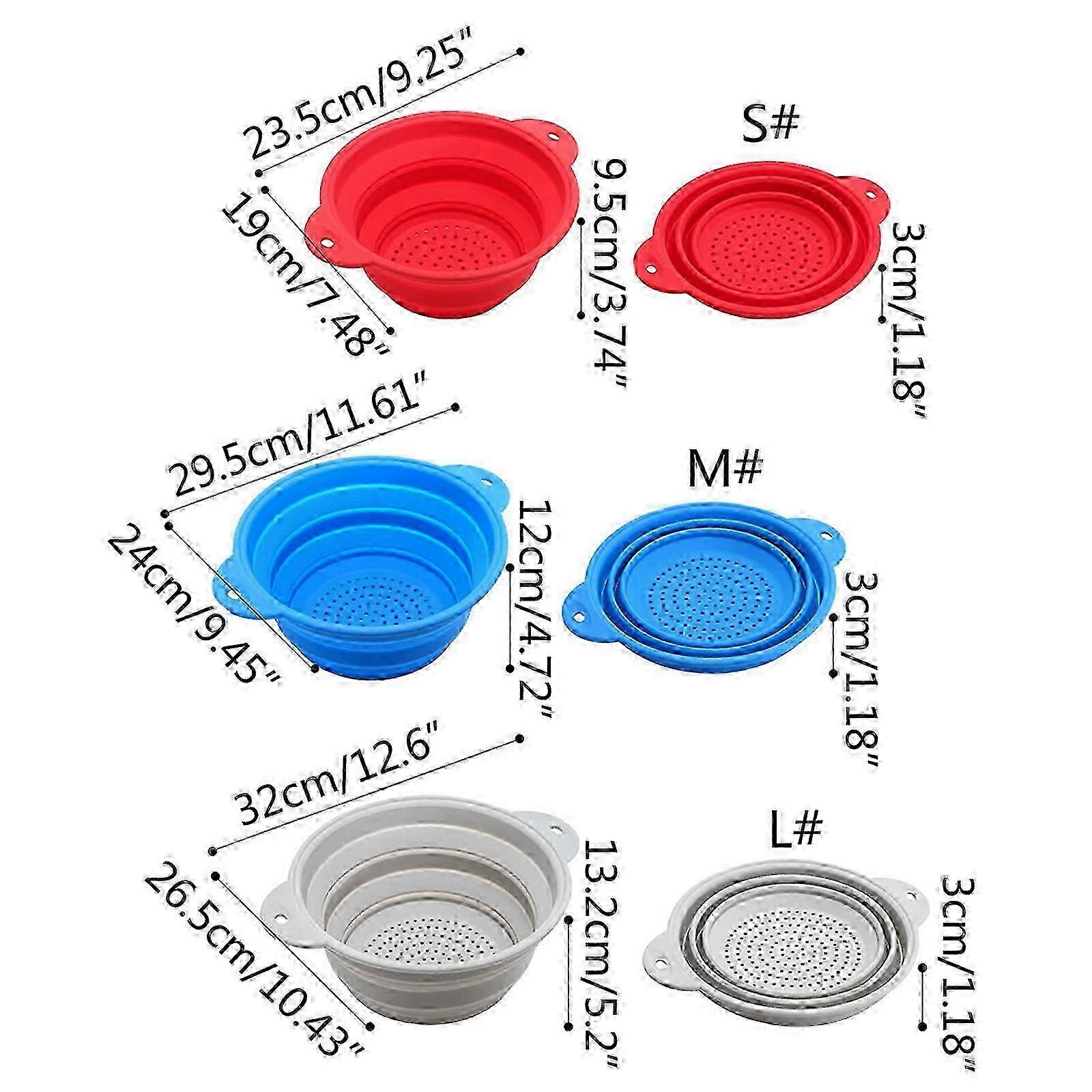 BPA-Free Foldable Kitchen Colander