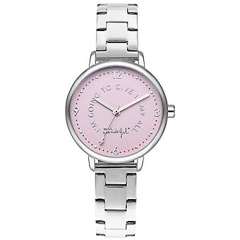 Mr wonderful shine and smile Quartz Analog Woman Watch with Stainless Steel Bracelet WR15101