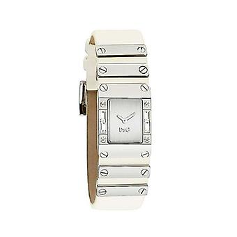 D&g Kilt Quartz Analog Women Watch with Cowhide Bracelet DW0348