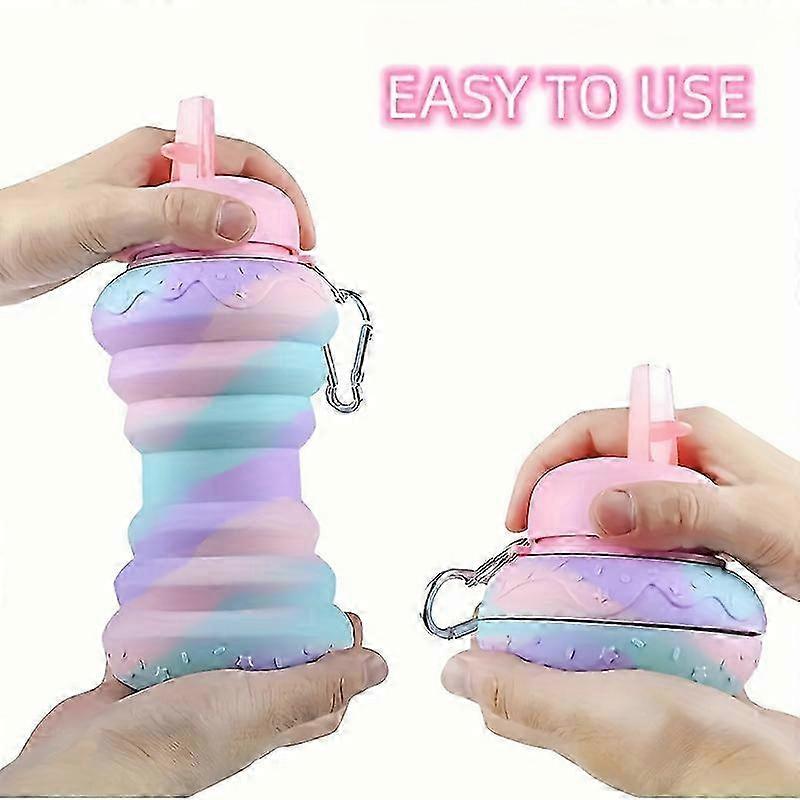 Collapsible Silicone Sippy Cup 500ml