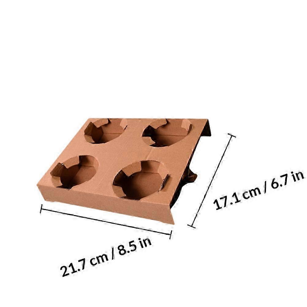 Drink Carrier compatible with Cup Holder 10Pcs Paper Material