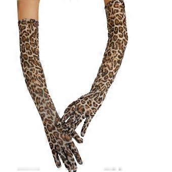 Breathable Soft Stretch Fabric Long Evening Gloves for Prom, Stage Shows, Cosplay, Multicolor