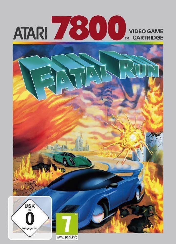 Fatal Run Video Game Cartridge