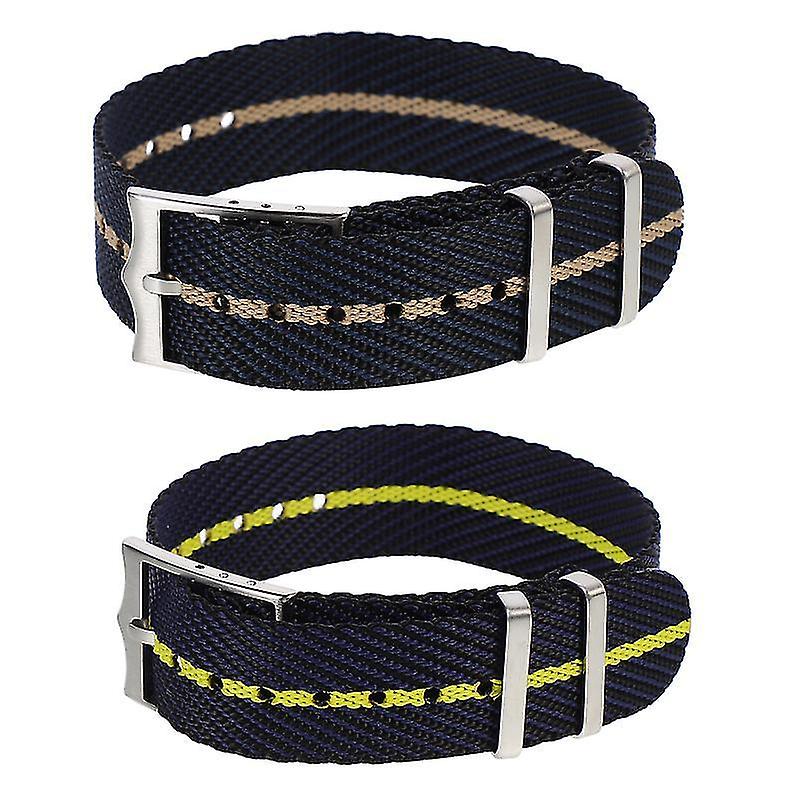 29X2cm Unisex Watch Bands 2pcs Fashion Watch Replace Straps Useful Watch Bands Practical Watch Suppl