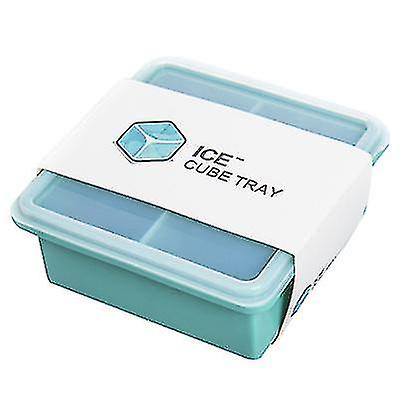 8 Grids Silicone Ice Cube Tray Tool With Lid