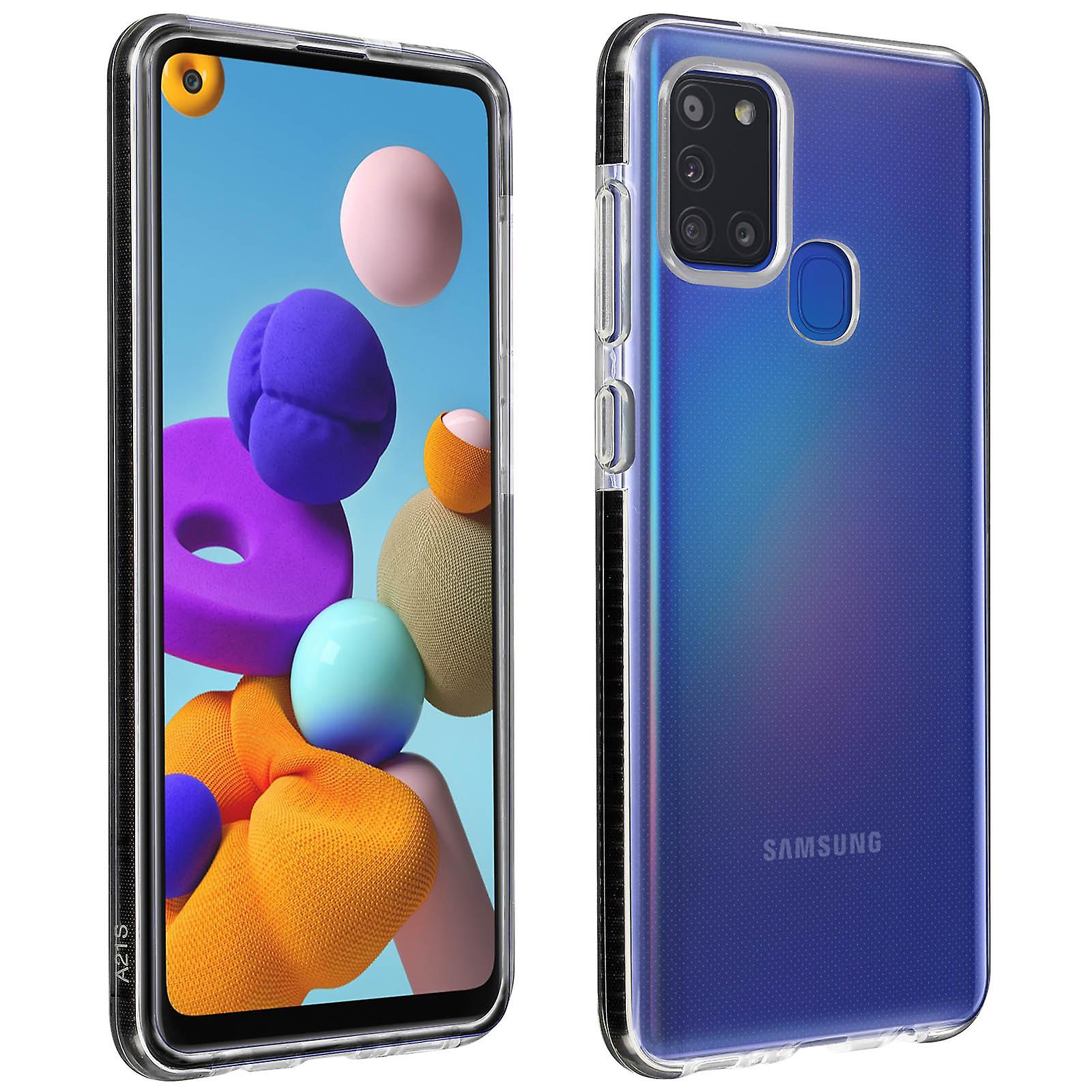 Capa para Galaxy A21s Protecção contra Choques e Reforçada em Silicone