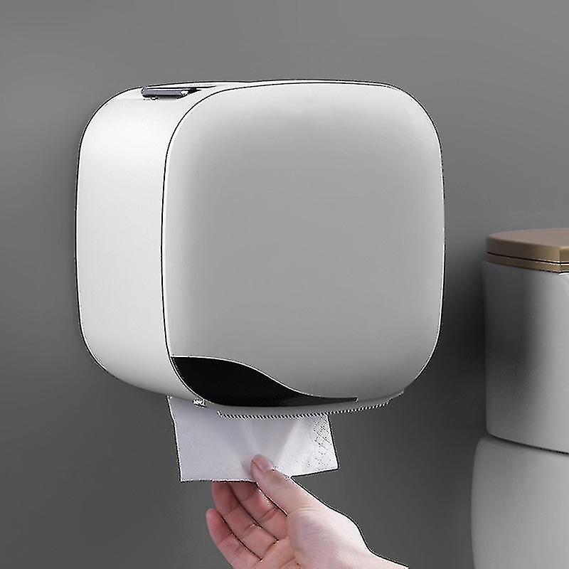 Bathroom Storage Tissue Box Wall Tissue Storage Box Dispenser