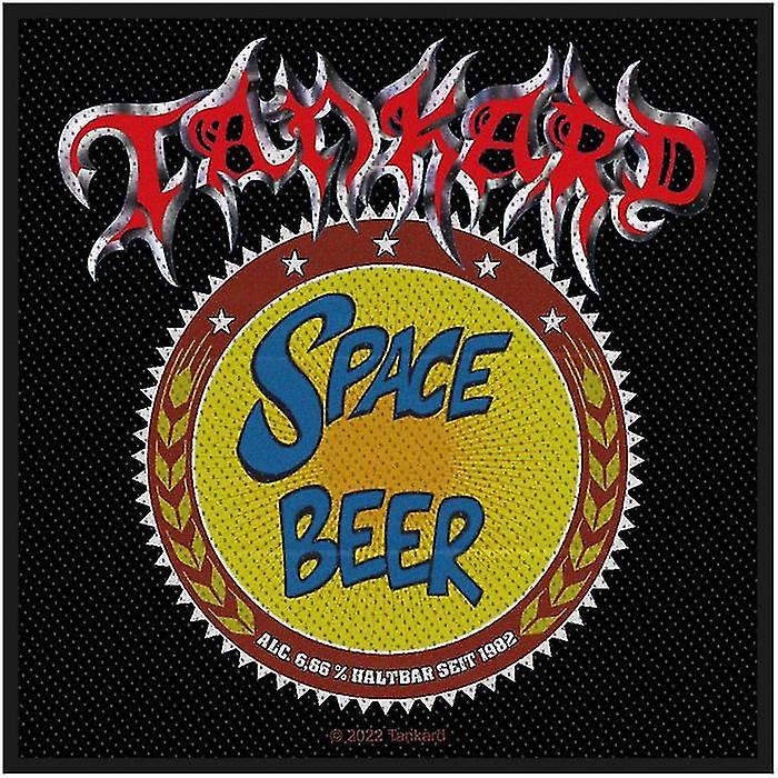 Tankard Space Beer Woven Patch