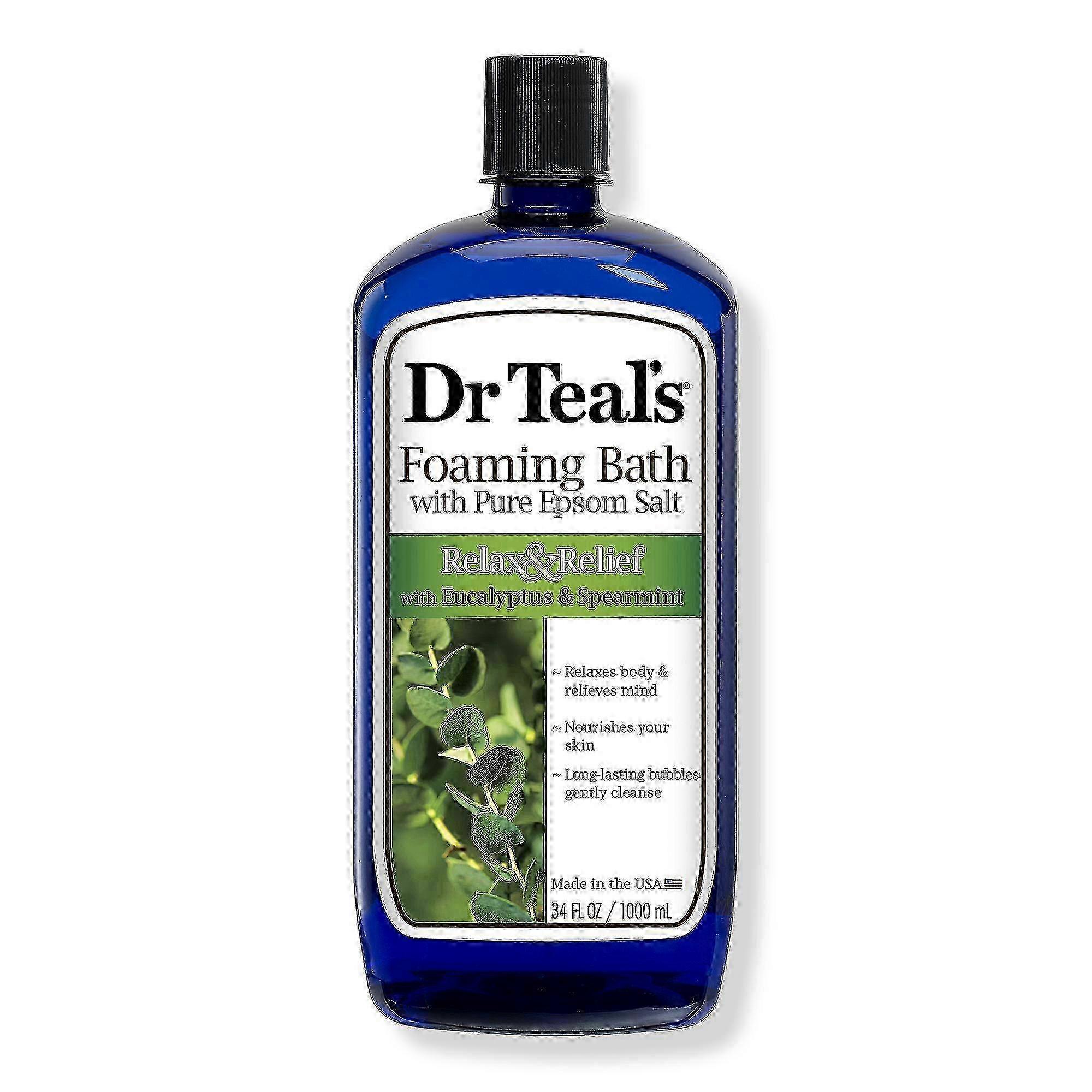 Dr Teal's 桉树和留兰香泡沫浴，34盎司
