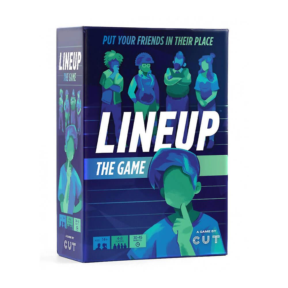 Cut Games Lineup the Game Card Game for 4 to 8 Players Ages 14 Years and Up