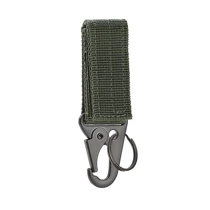Upgrade Your Outdoor Experience With Our 1pc Buckle Mountaineering Key Chain - Perfect For Hiking Camping And Hunting!