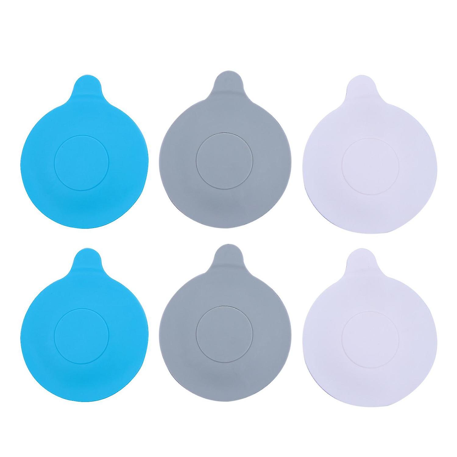6pcs Floor Drain Prime High Quality Silicone Durable Stopper Floor Drain Sink Plug For Home Bathroom
