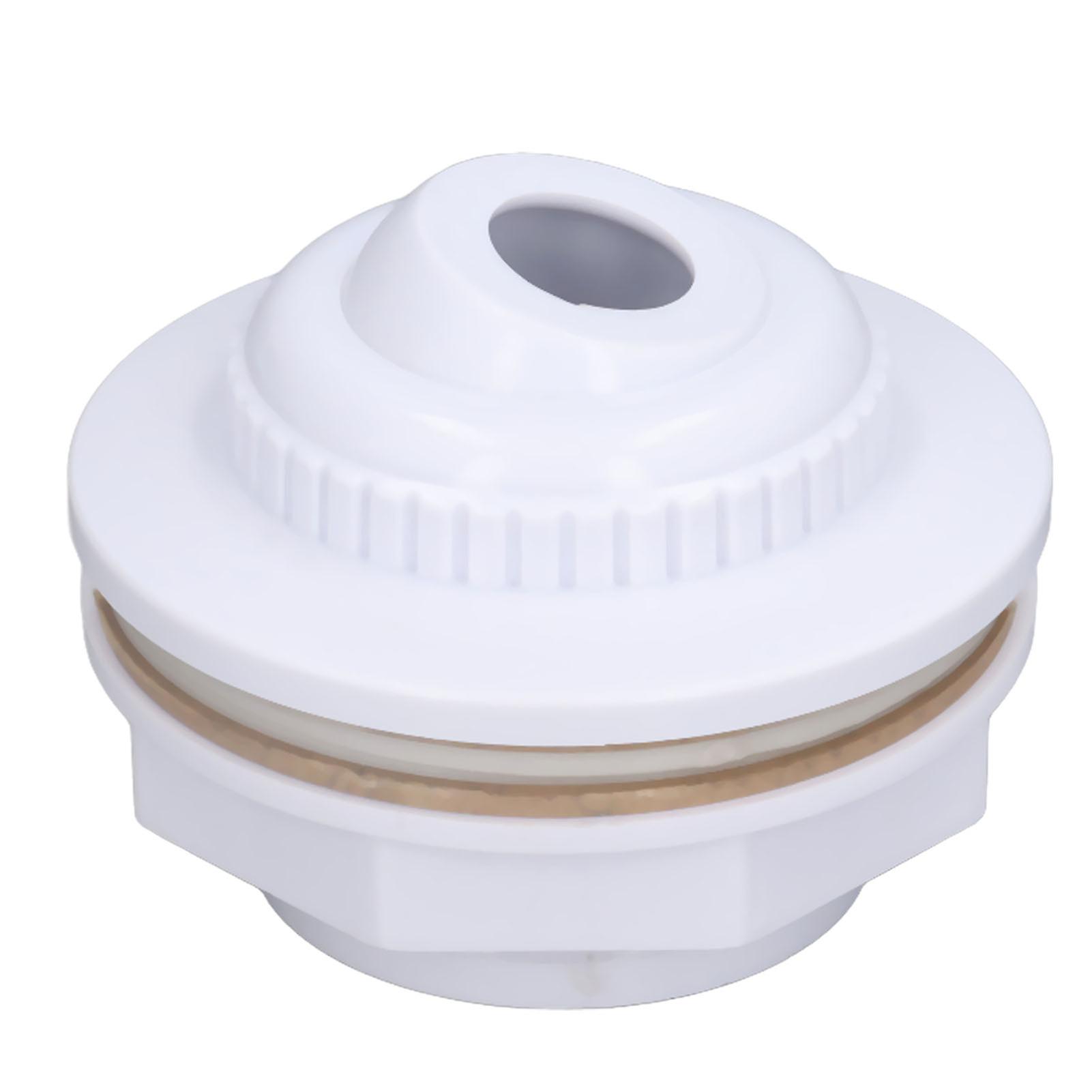 Swimming Pool Water Inlet Connector with 360 Degree Rotating Nozzles and Single Hole G2 External Thread G1 1/2 Internal Thread