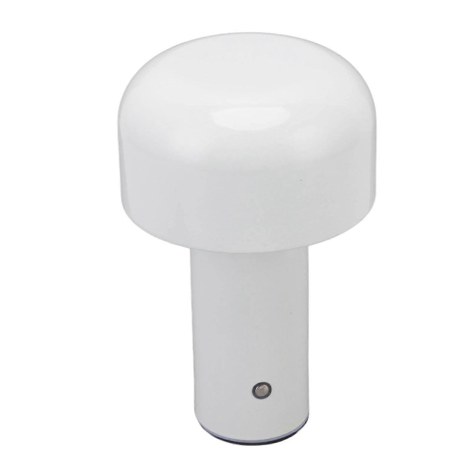 USB Mushroom Light Touch Control Mini Light Night Light with Adjustable Brightness 3 Color Temperature Dimmable White