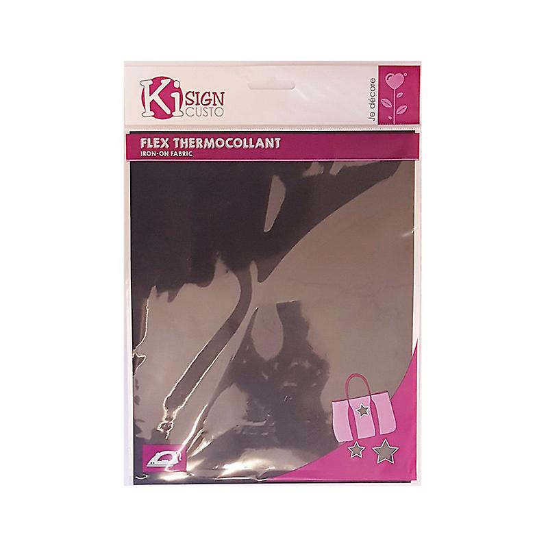 Matte black Flex Iron-on 20 x 25 cm