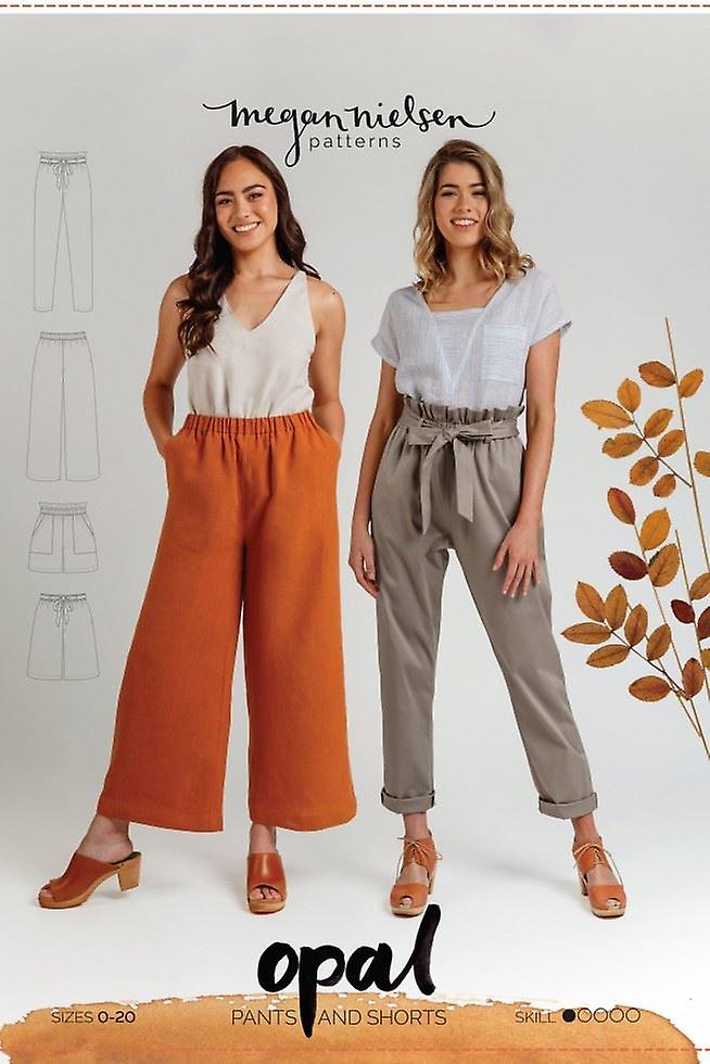 Megan Nielsen Paper Sewing Pattern Opal Pants & Shorts