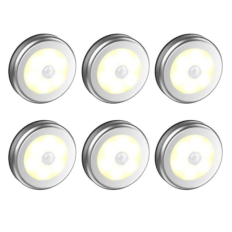 6pcs Motion Sensor Night Light