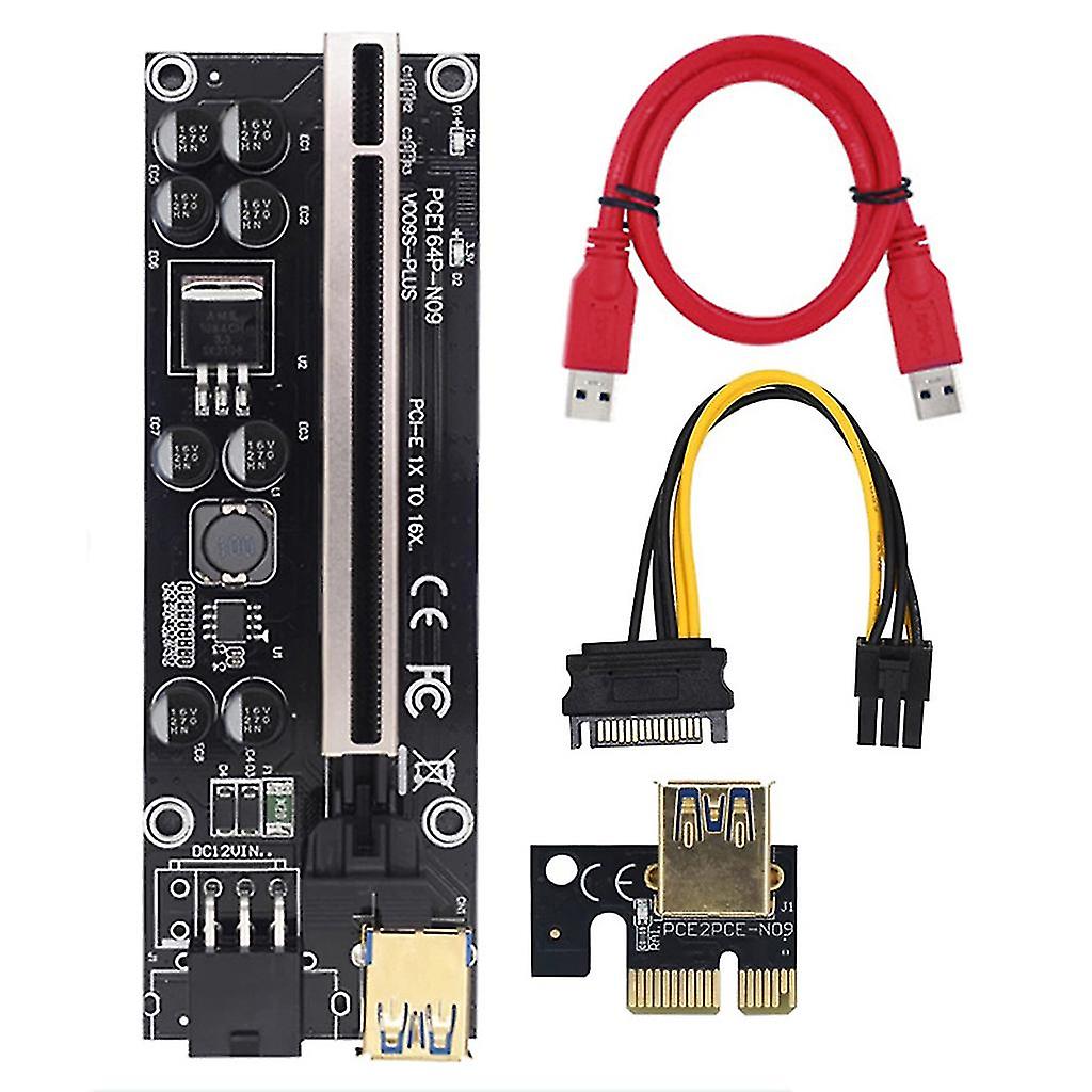 Pci-e Riser Pcie Extension Cable Usb 3.0 Graphics Card Dedicated For Mining