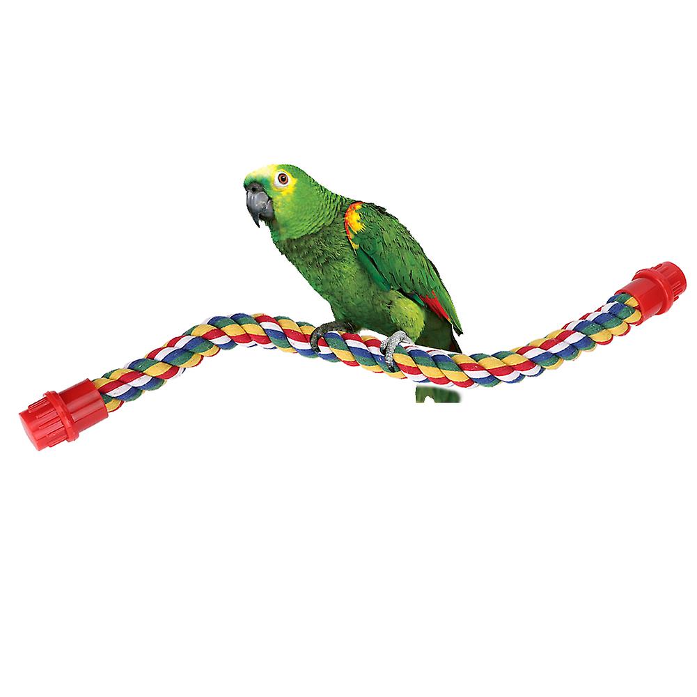 Hanging Cotton Rope Bird Standing Frame as a Chewing and Climbing Toy for Parrots
