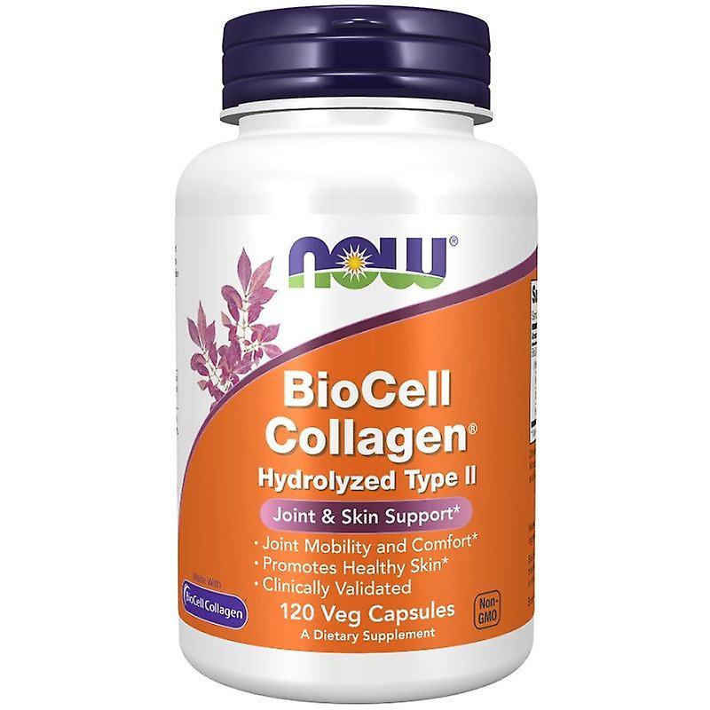 NOW Foods BioCell Collagen Hydrolyzed Type II Capsules 120