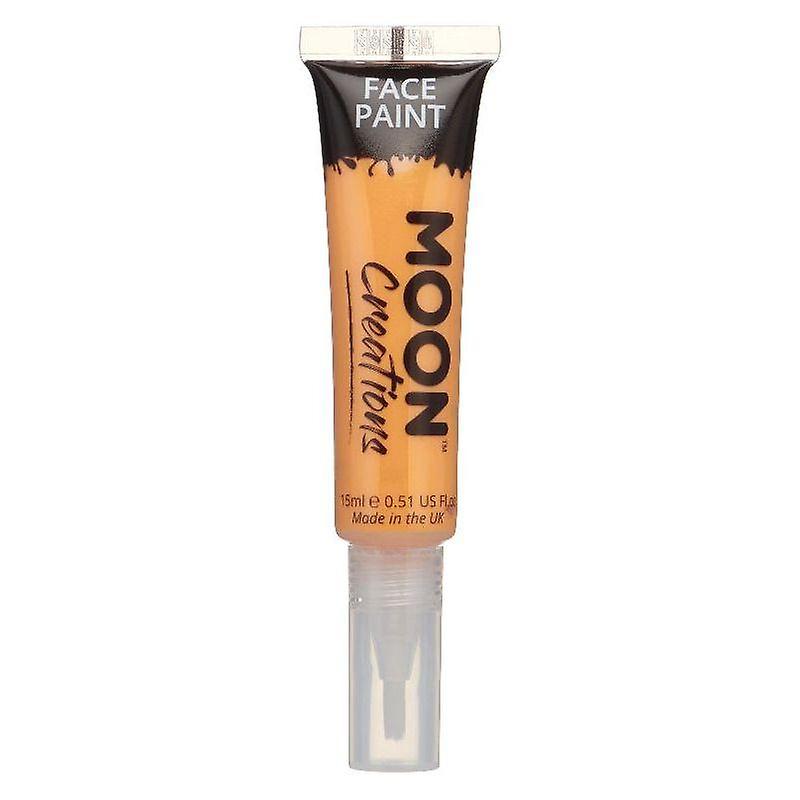 Moon Creations Face & Body Paints With Brush Applicator, 15ml Single C01518