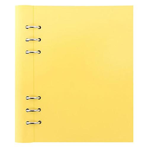 LEMON Filofax Durable and Vibrant Pastel A5 Size Quality Stylish Clipbook