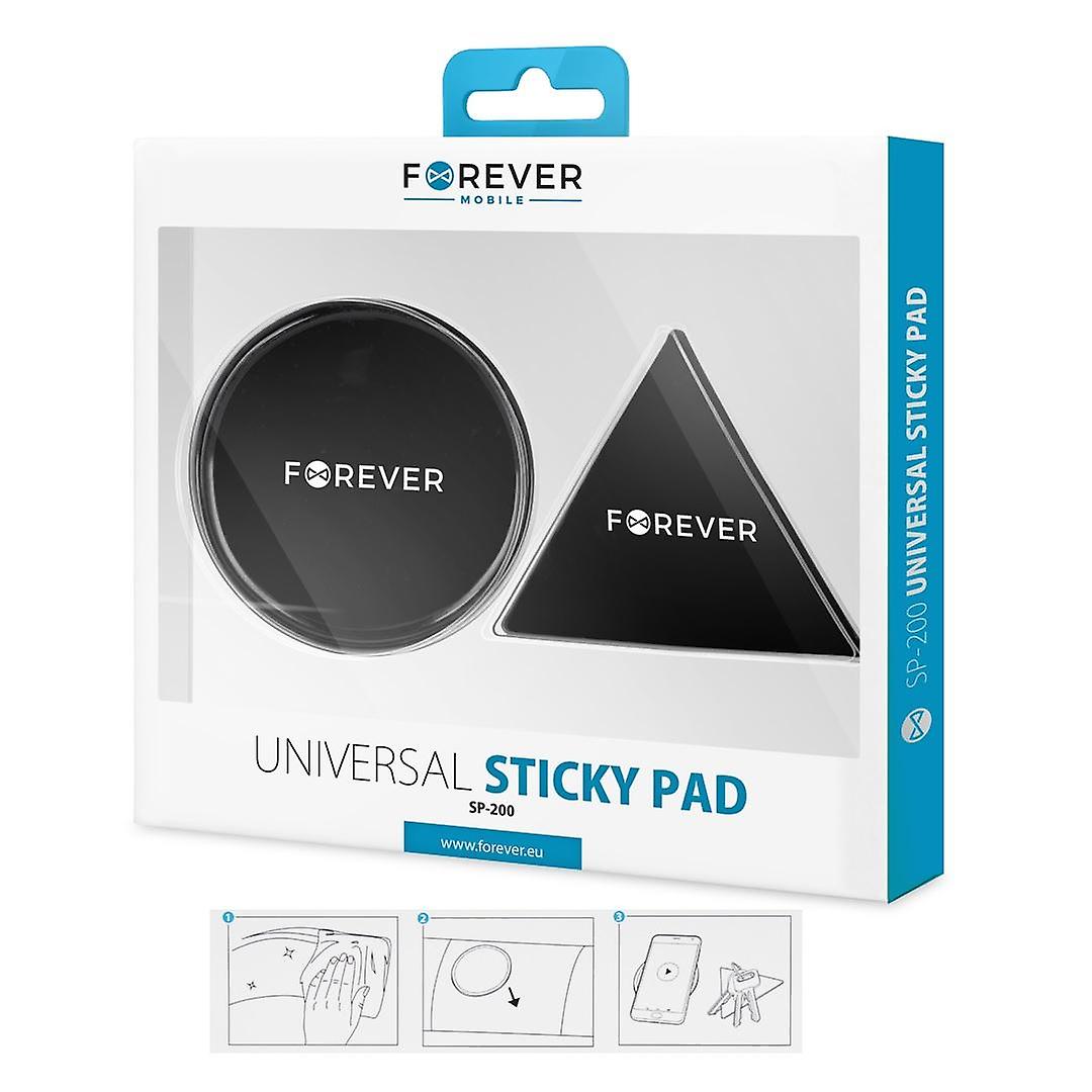 Pack 2 Universal Sticky Pad FOREVER - Noir 