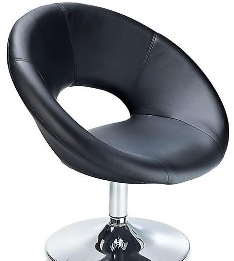 Choco Schwarzer Stuhl Kunstleder