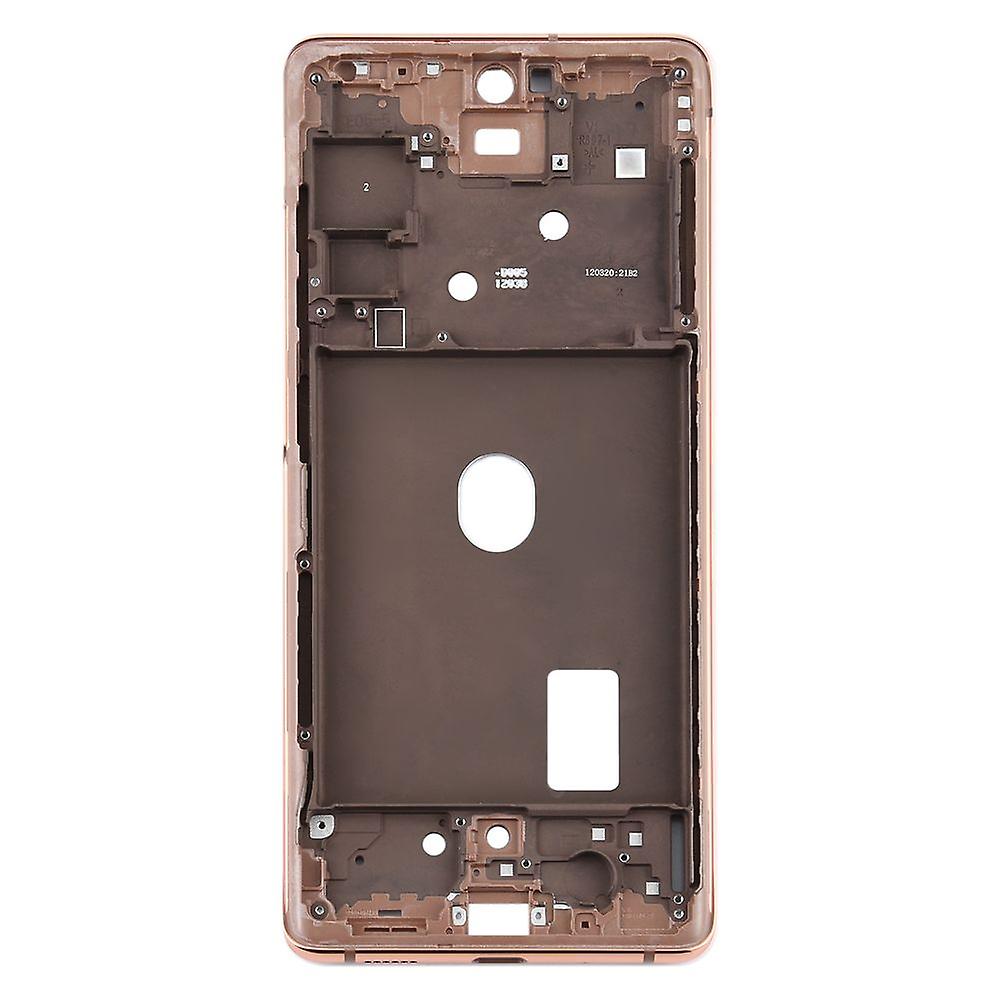 Midframe Bezel for Samsung Galaxy S20 FE Gold Middle Frame Replacement