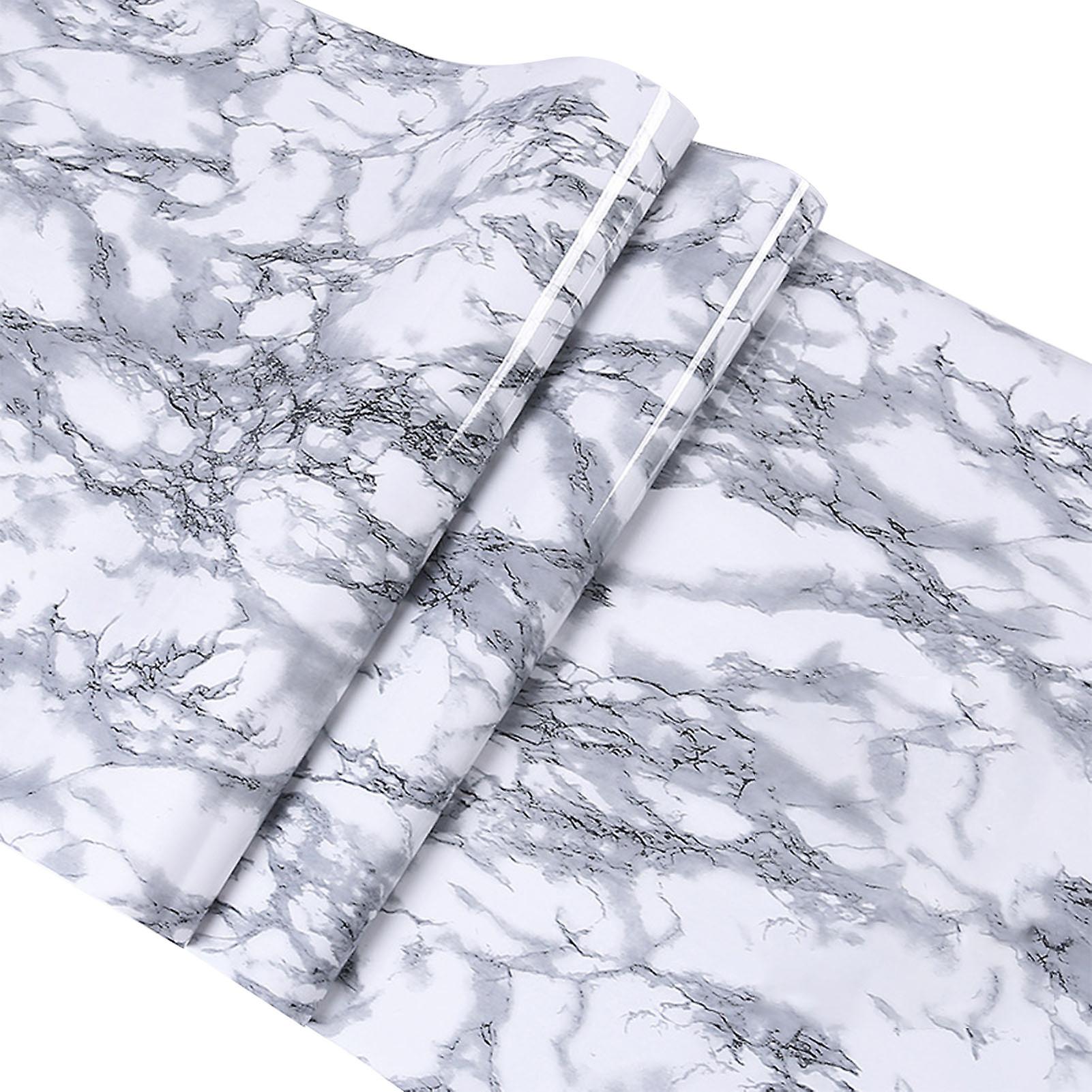 Simulation Marble Wallpaper Stickers Background Wall Decoration Housewarming Gift