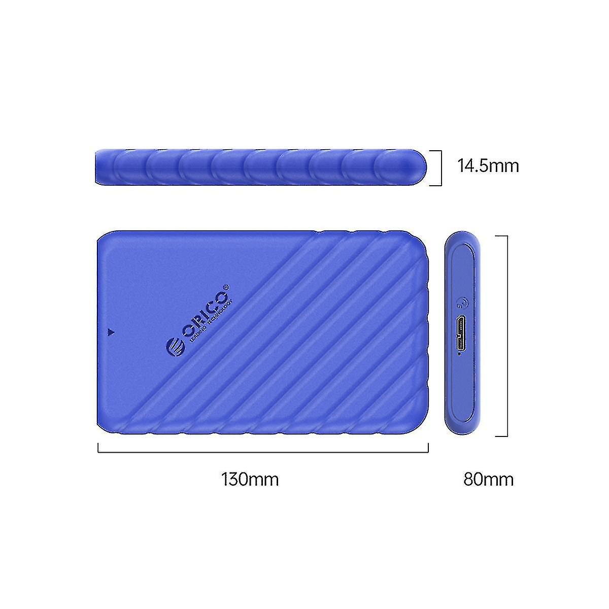 Microb Usb3.0 External Storage Hdd Case Sata 5gbps Hdd Ssd Hard Drive Enclosure Support Uasp Compatible P-dt