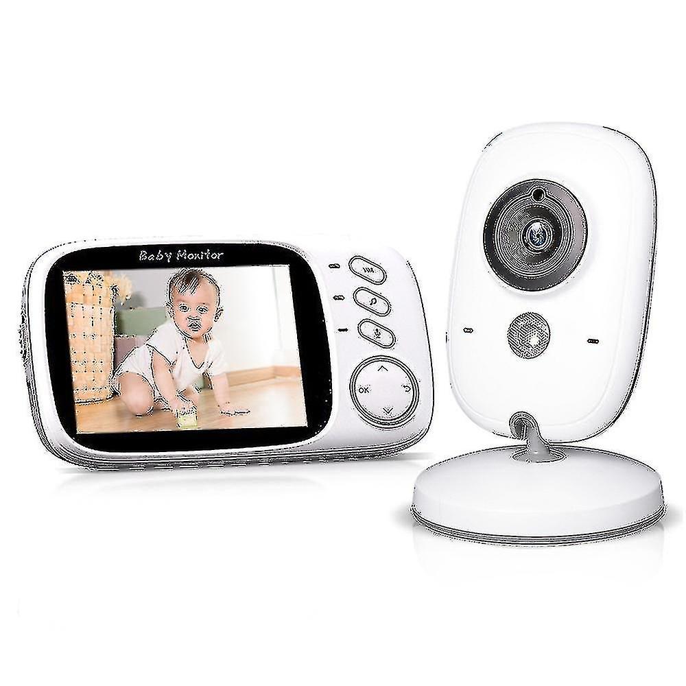 Baby Monitor With Camera And Night Vision, Baby Monitor Video Wireless 3.2 Inch Lcd Screen With Vox
