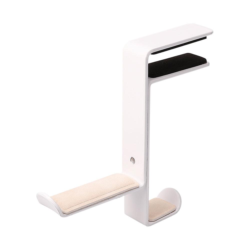 Headphone hanger iron White