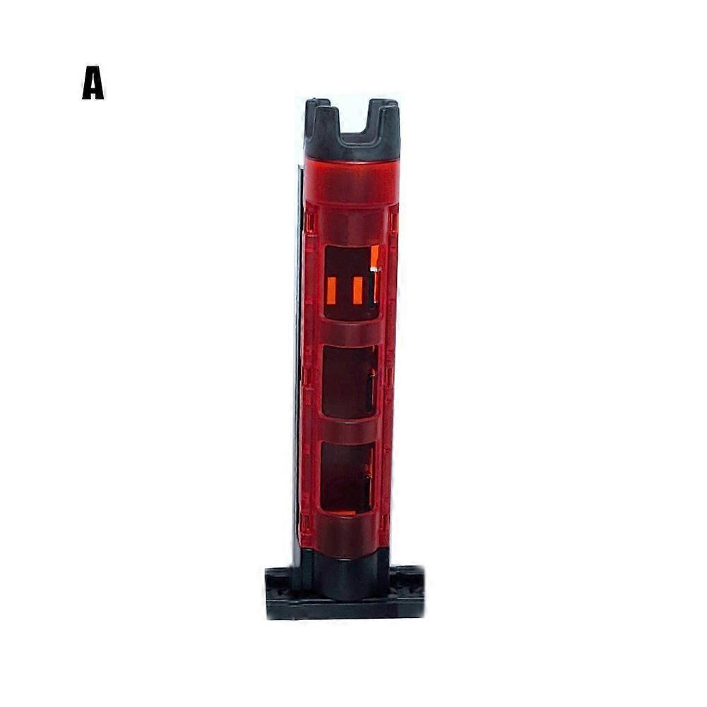 Fishing Pole Display Rack - Barrel Holder & Stand for Tackle Box Rods