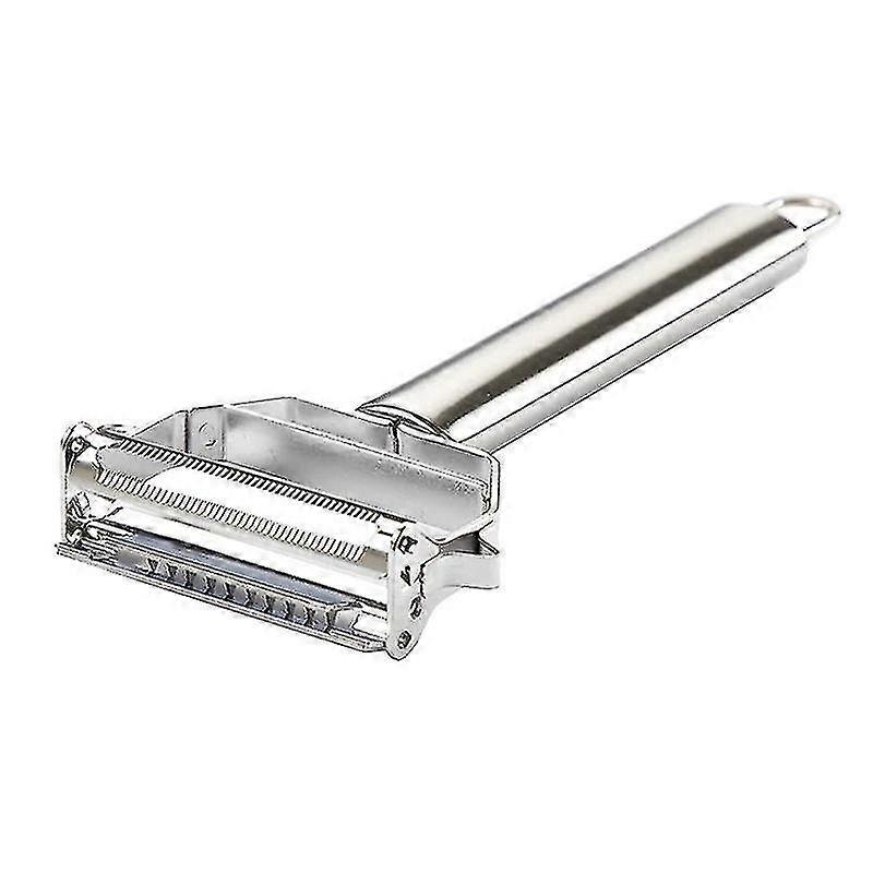 Râpe en acier inoxydable Melon à double usage Râpe de radis Couteau à éplucher polyvalent Cy