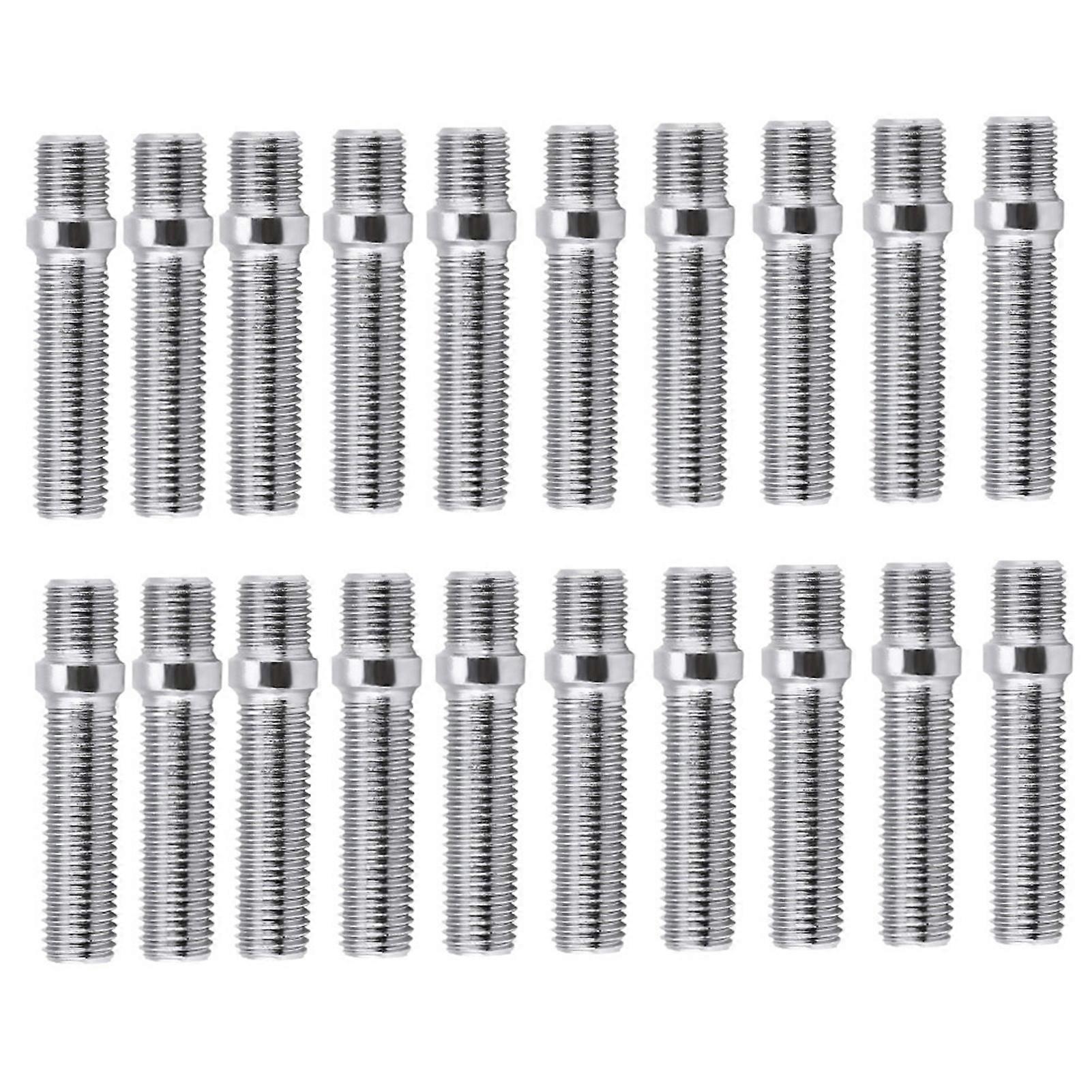 20pcs 50mm Extended Wheels Stud Conversion 12x1.5 to 12x1.5 Screw Adapter Fit for A4 19982008 NO.45941
