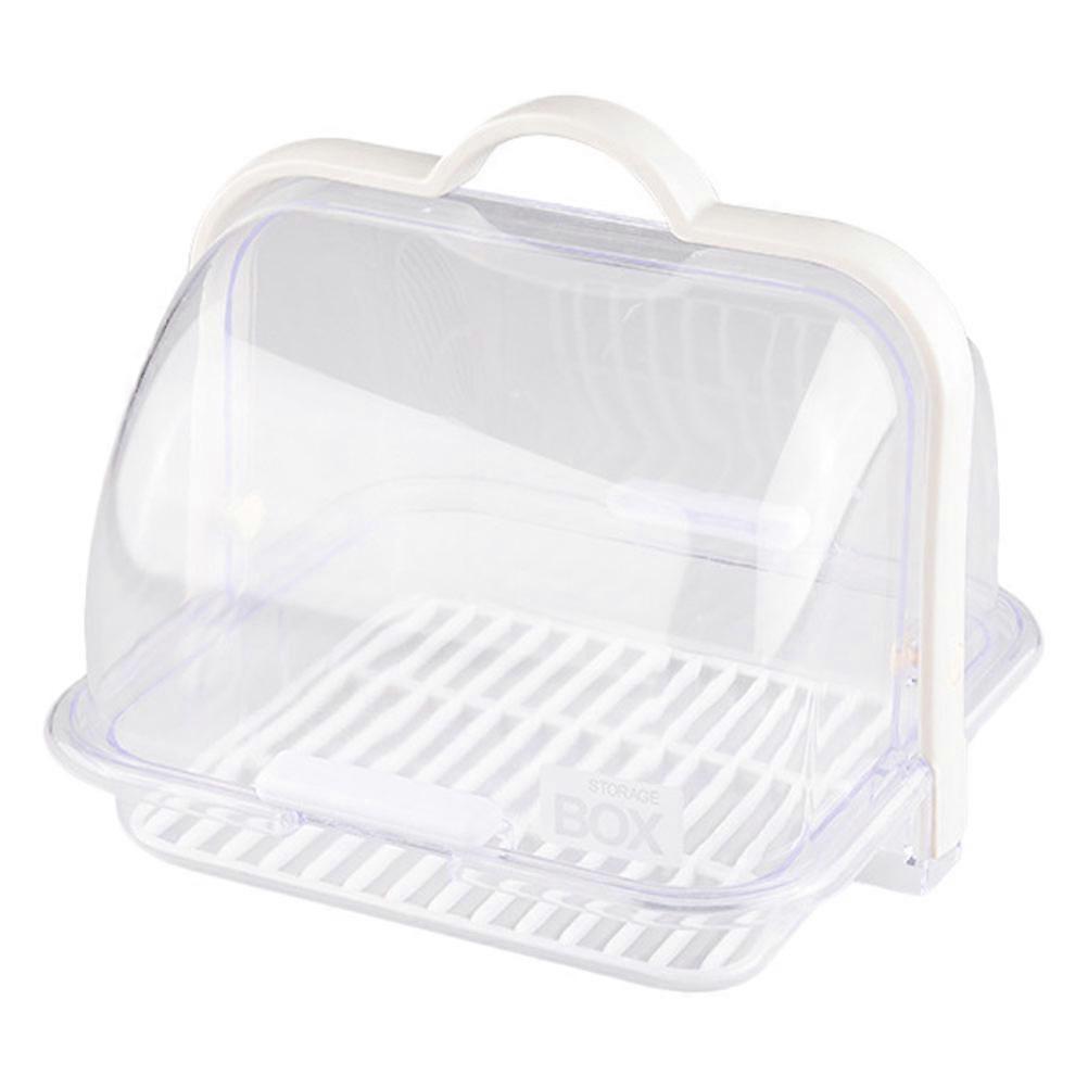 1Pc Milk Bottle Draining Rack Bread Tableware Storage Box Portable Cleaning Box