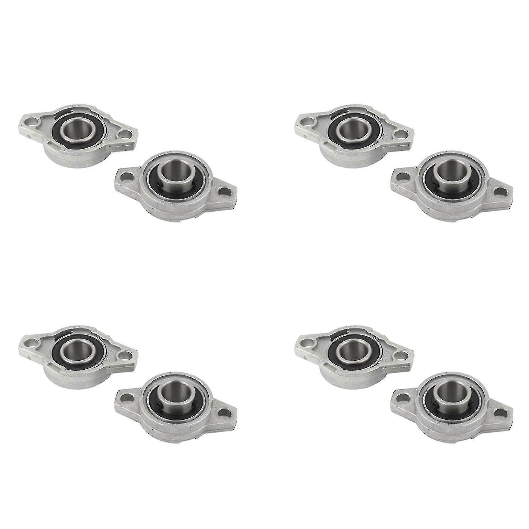 Kfl002 Fl002 Self Aligning Pillow Block Flange Bearing 15mm 8pcs-Yvan