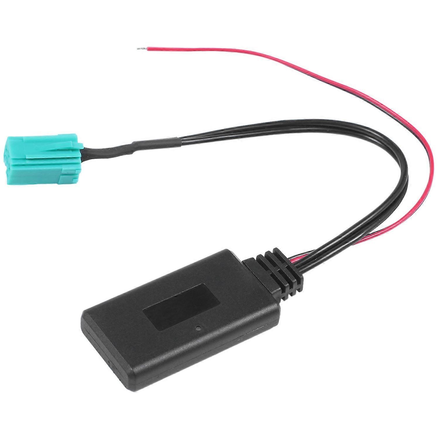 Car Bluetooth Module Aux Adapter Wireless Radio Player Stereo Aux-In Audio Cable For Cloo Kangoo Fo