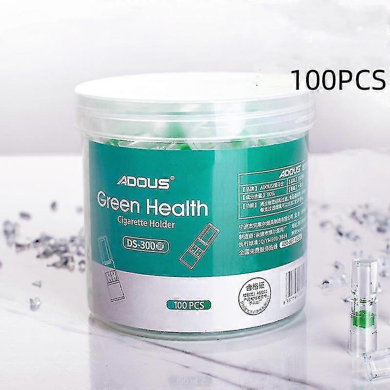 100PCS Ds-300 Cigarette Holder Filter Disposable Cigarette Filter Tip Disposable Filter Cigarette Holder