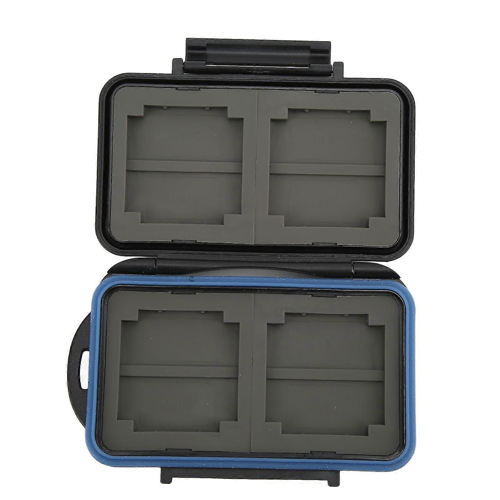 MC1 Memory Card Case Wear Resistant Waterproof Professional Hard Storage Box compatible with CF Cards MSPD_Sep