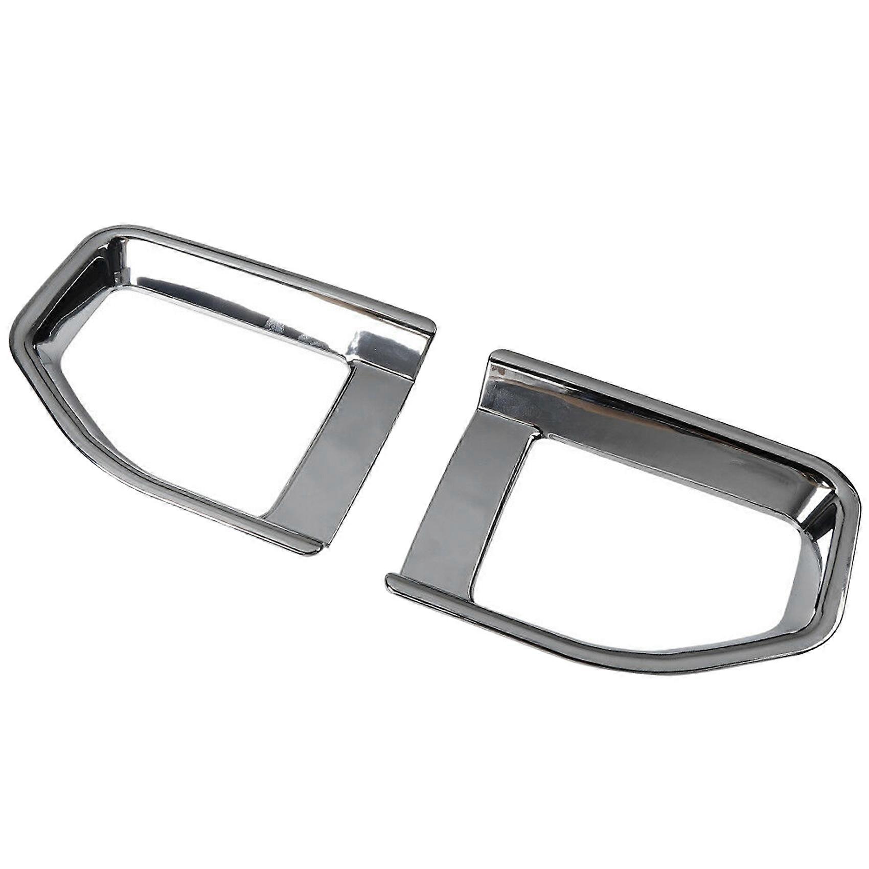 2Pcs Car Rear Fog Light Lamp Frame Cover Trim Decor for JL 2018+
