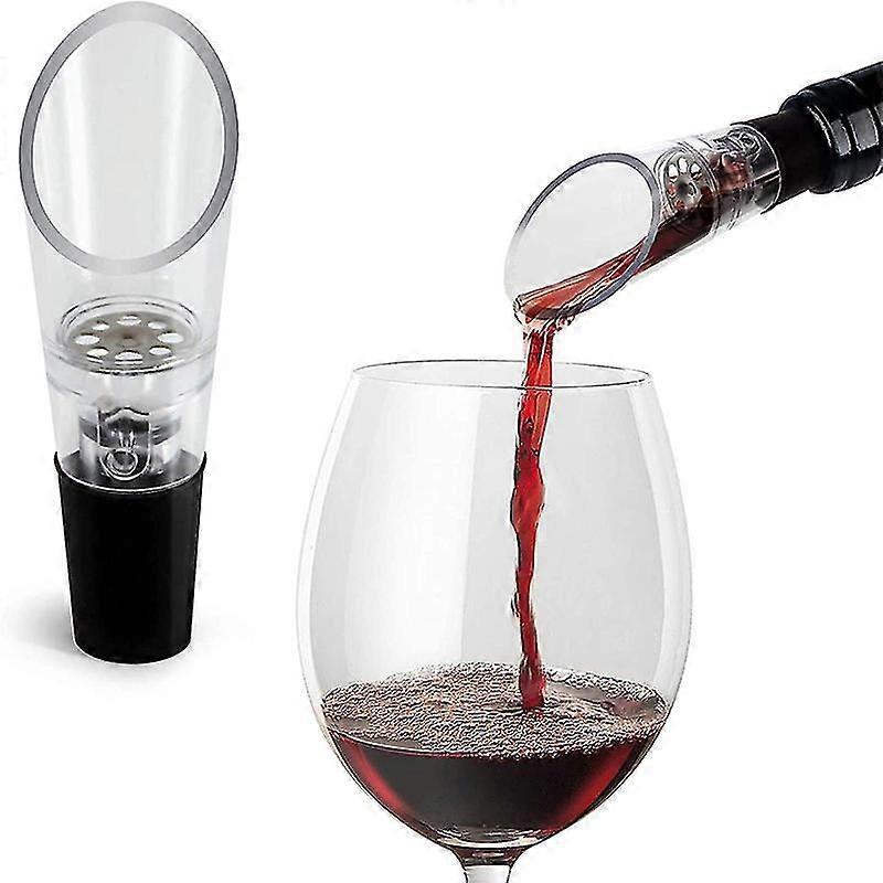 Wine Aerator Pourer 360 Degrees Rotating Wine Pourer Decanter Cap