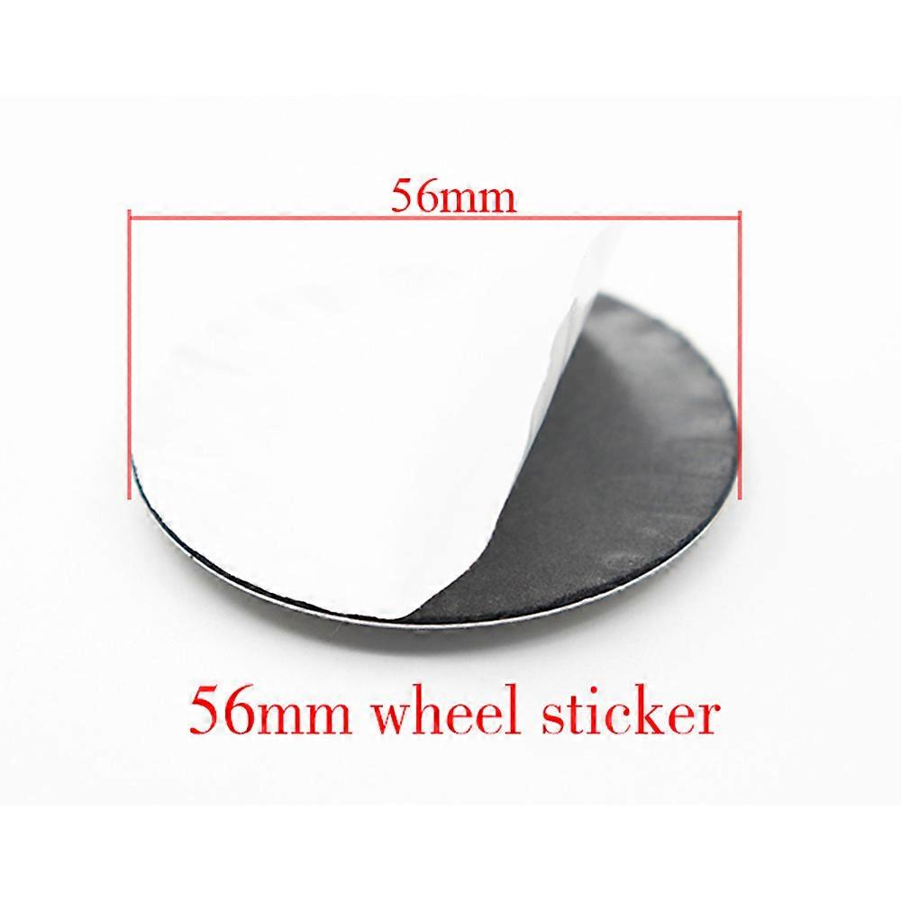 4 stuks aangepaste Griffioen V8 aluminium stickers past voor Scania Truck velg wiel centrum caps badge embleem sticker cover (zwart