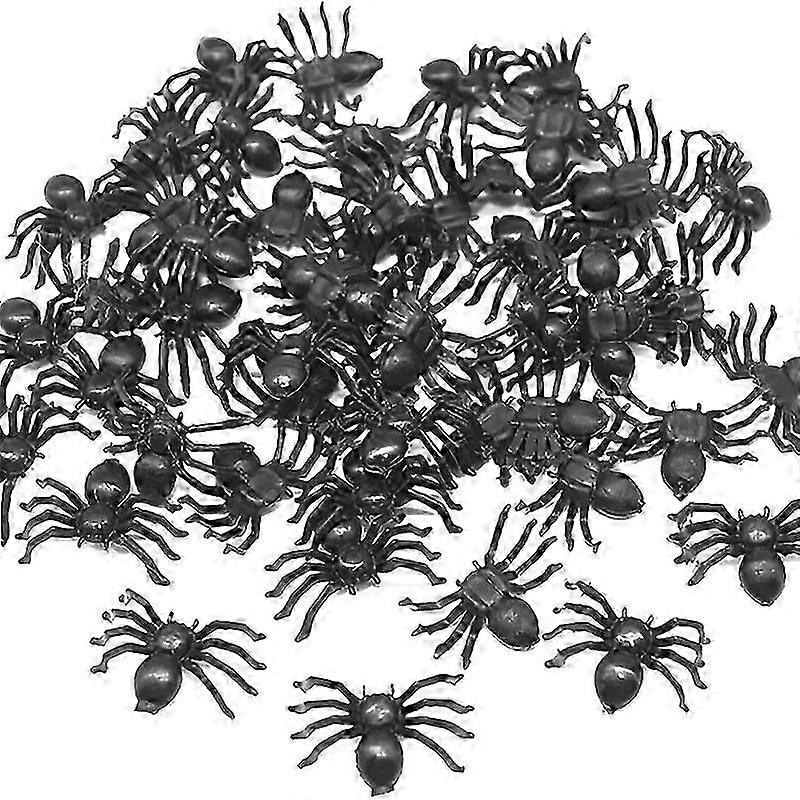 Nuovi Modelli10pcs Mini Ragni Neri Falsi Per La Casa E Il Partito In Halloween Home Decor Room Decor Halloween Decor