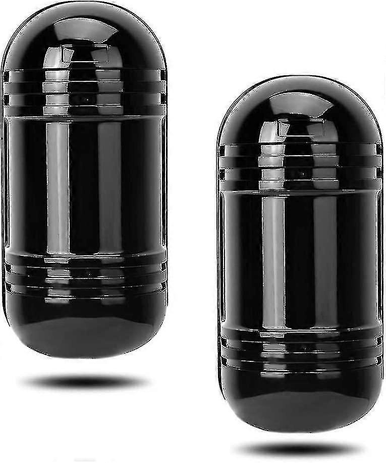 100m IR-Alarmsensor, Digitaler Impuls Infrarotsensor Zweistrahl-Infrarot-Alarm, Infrarot unsichtbar sen
